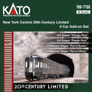 新品未使用 KATO 10-764-2 ニューヨーク・セントラル4両増結セット